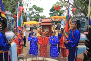 Lễ hội chùa Bà-Cảng thị Nước Mặn là di sản phi vật thể quốc gia