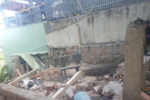 Cưỡng chế tháo dỡ nhiều công trình không phép ở TP Quy Nhơn 