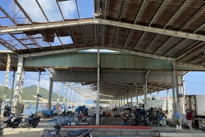 Cảng cá Đề Gi xuống cấp nghiêm trọng