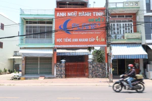 Hoạt động 'chui', trung tâm ngoại ngữ ở Bình Định bị tuýt còi