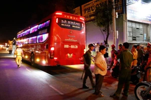 Tài xế xe khách chơi ma túy bỏ chạy khi thấy CSGT