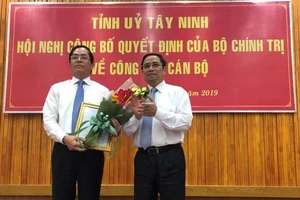 Ông Phạm Viết Thanh làm Bí thư Tỉnh ủy Tây Ninh