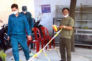 Khu nhà trọ có người bay cùng ca số 54 đã tháo gỡ phong tỏa