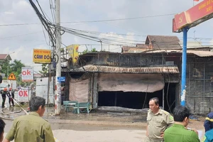 3 người tử vong trong đám cháy ở tiệm cầm đồ tại Bình Dương