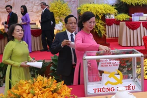  Ông Nguyễn Văn Lợi tái đắc cử Bí thư tỉnh ủy Bình Phước