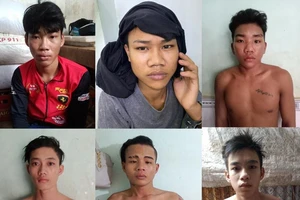 Bắt nhóm chuyên cướp, hiếp tại làng đại học 