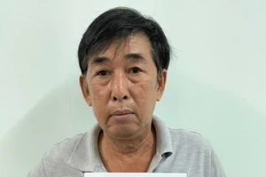 Hoảnh bị bắt sau 24 trốn truy nã. Ảnh: LÊ ÁNH