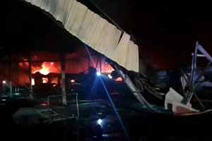 Bình Dương: Công ty nước ngoài bốc cháy, khu dân cư náo loạn