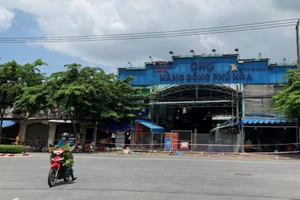 Chợ đầu mối lớn nhất tỉnh Bình Dương đóng cửa