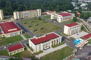 Bệnh viện dã chiến 5B ở Bình Dương đi vào hoạt động