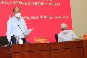 Chủ tịch nước: Bình Dương cần giữ vững “vùng xanh”, khoanh chặt “vùng đỏ”