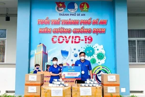 Hơn 10.000 túi thuốc điều trị COVID của Đoàn thanh niên Bình Dương đến tay F0