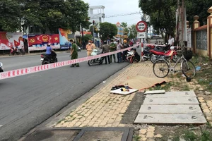 Bình Dương: 1 bảo vệ tử vong bất thường giữa đường