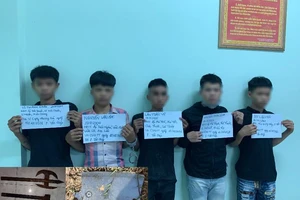 Bình Dương: Tạm giữ nhóm thanh thiếu niên chém người loạn xạ