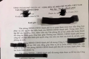 Chủ tịch TP Thuận An giải thích vụ xin doanh nghiệp hỗ trợ 500 triệu