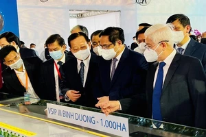 Thủ tướng dự lễ khởi công KCN VSIP III 1000ha ở Bình Dương