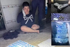 Định nổ súng giải vây cho đồng phạm bán ma túy thì bị trinh sát khống chế