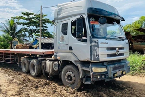 Trộm lái xe đầu kéo từ Bình Dương về TP.HCM tìm mối bán