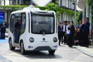 Bình Dương: Tuyến xe không người lái đầu tiên đi vào hoạt động