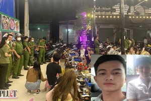 Bình Dương: Hàng chục cảnh sát vây bắt 2 thanh niên trong quán nhậu