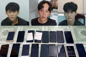 Tổ tuần tra 171 Bình Dương bắt nhóm trộm gần 100 chiếc điện thoại