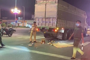 Bình Dương: Hai em nhỏ chết thương tâm dưới gầm xe tải