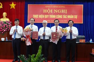 Bình Dương điều động, bổ nhiệm nhiều cán bộ quan trọng
