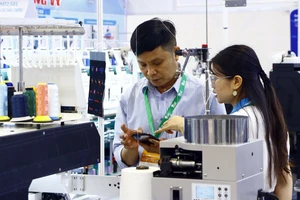 200 gian hàng ngành dệt may tại triển lãm quốc tế ở Bình Dương