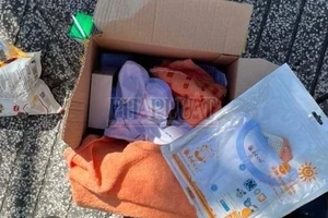 Phát hiện thi thể bé trai sơ sinh trong thùng giấy