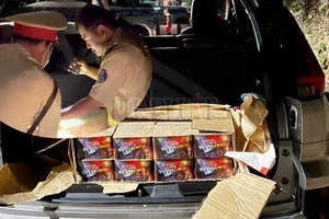 Bình Dương: Đang vận chuyển pháo lậu từ biên giới về thì bị bắt