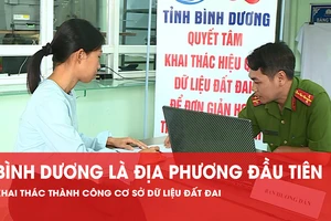 Clip: Bình Dương địa phương đầu tiên khai thác thành công cơ sở dữ liệu đất đai