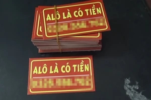 Tạm giữ người cho vay tiền với lãi suất 'cắt cổ' ở Bình Dương