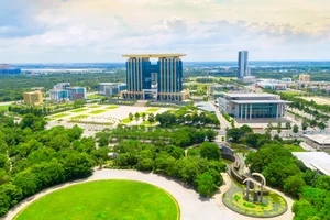 Hình ảnh 5 thành phố trực thuộc tỉnh Bình Dương