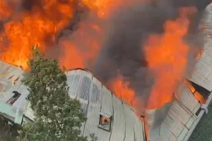 Tìm thấy một thi thể trong vụ cháy ở một công ty tại TP.HCM