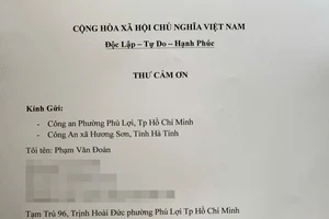 Công an phường giúp người dân lấy lại tiền chuyển nhầm khi đặt vé Tết
