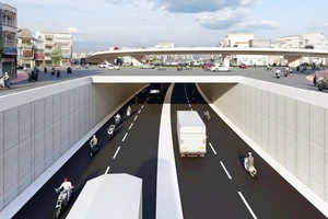 Hầm chui đầu tiên trên Quốc lộ 13 được triển khai thi công 