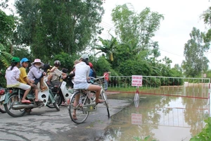 Mưa lũ khiến một người tử vong khi đi bắt chuột 