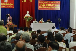 Công bố danh sách ứng cử viên ĐBQH tại các đơn vị bầu cử