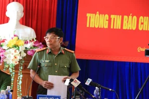 Quảng Nam: Họp báo công bố bắt giữ nhiều đối tượng phá rừng pơ mu