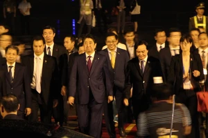 Thủ tướng Nhật Bản Shinzo Abe tới Đà Nẵng dự APEC 2017