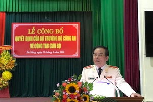  Thiếu tướng Vũ Xuân Viên làm giám đốc Công an TP Đà Nẵng