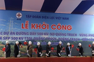 Khởi công dự án điện gần 12.000 tỉ đi qua miền Trung