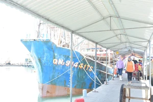 Ngư dân tố bị tàu Trung Quốc áp sát lấy đi hơn 2 tấn mực khô