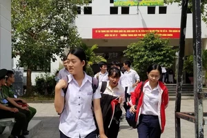 Quảng Ngãi có sáu thí sinh bị cấm thi 