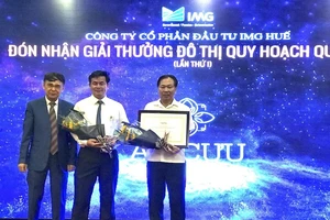 Huế: KĐT duy nhất nhận giải thưởng quy hoạch đô thị quốc gia