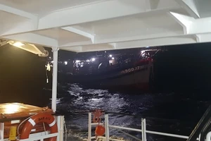 Cứu 40 ngư dân gặp nạn trên vùng biển Hoàng Sa 