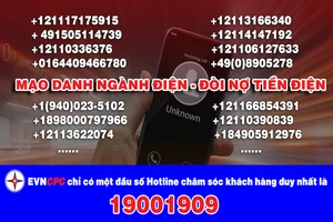 Giả danh ngành điện gọi đòi tiền tại miền Trung – Tây Nguyên