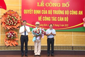 Quảng Bình có tân giám đốc công an tỉnh