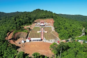 Khánh thành Đền tưởng niệm anh hùng liệt sỹ Trường Sơn