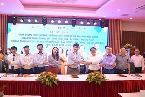 5 tỉnh thành miền Trung bắt tay hợp tác phát triển du lịch